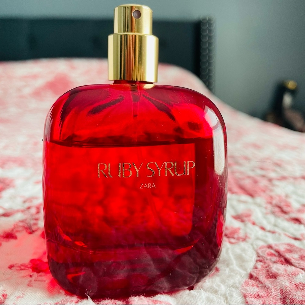 Zara Ruby Syrup Women's Fragrance Spray, 80% Full, No Box